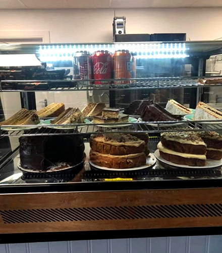 Fresh Coffee and Cakes